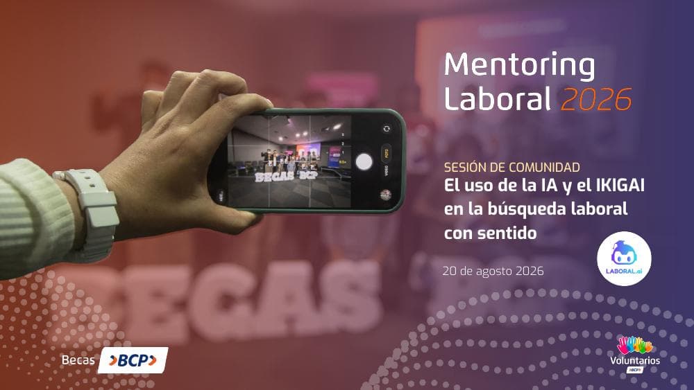 Portada de mentoring laboral 2026 sobre uso de ia y el ikigai en la búsqueda laboral con sentido